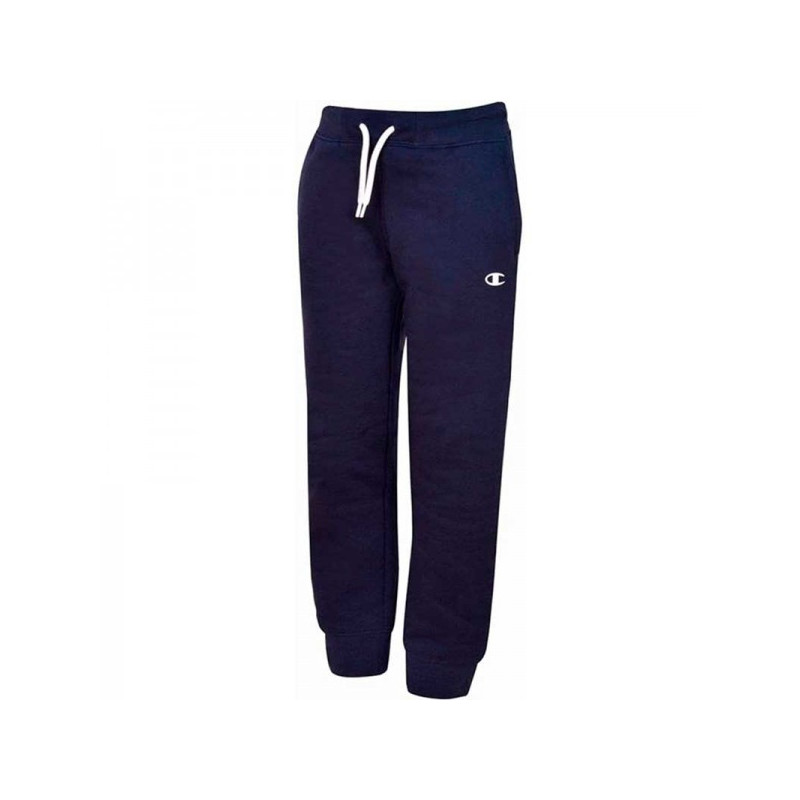 Champion Pantalón  de algodón en marino junior estrecho y con puño