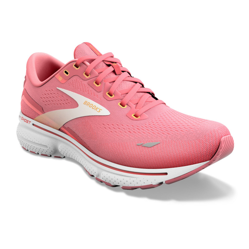 Zapatilla de correr para mujer brooks ghost 15 amortiguada y ligera