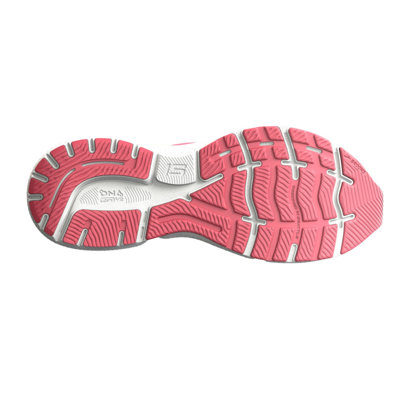 Zapatilla de correr para mujer brooks ghost 15 amortiguada y ligera