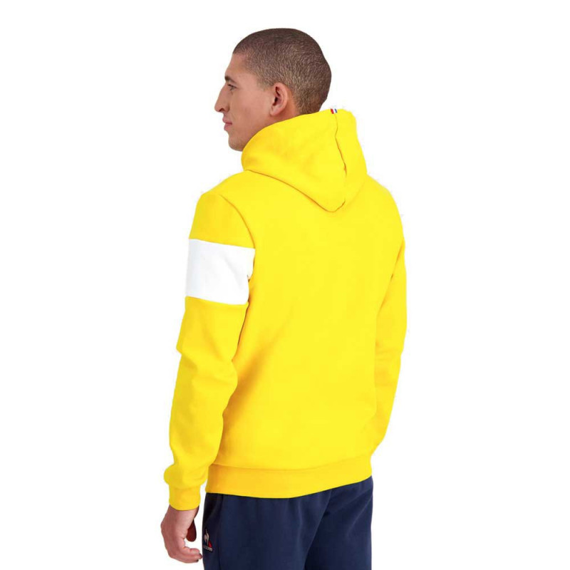 Le coq sportif Sudadera con capucha amarilla