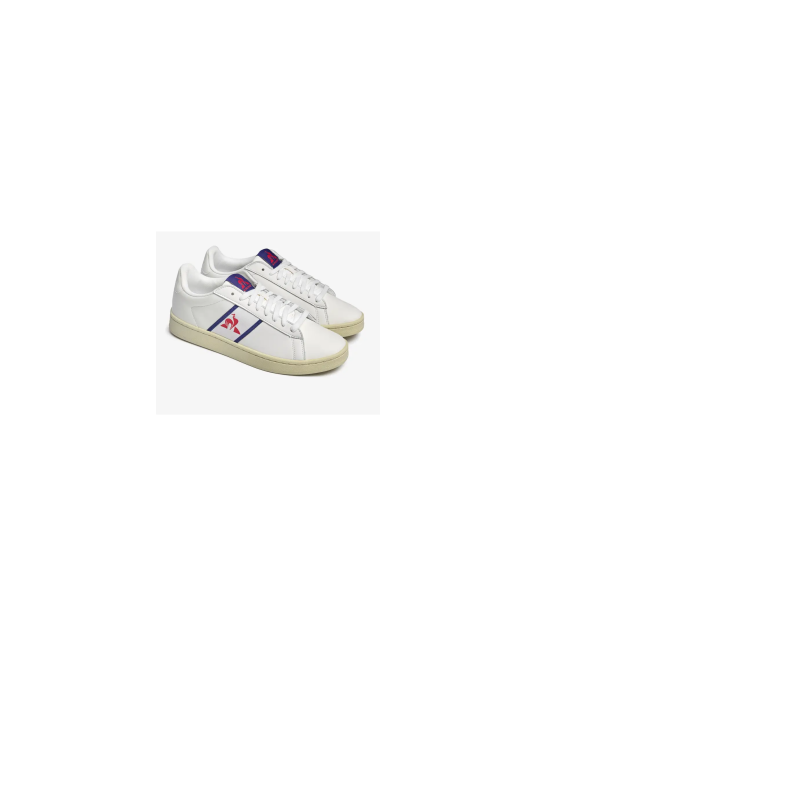 Le coq sportif classic soft tricolore zapatilla clásica en blanco