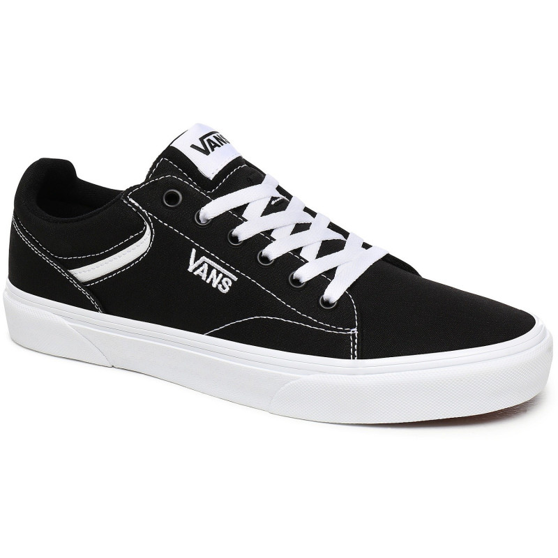 Vans Seldan (Canvas) Black/White JR.