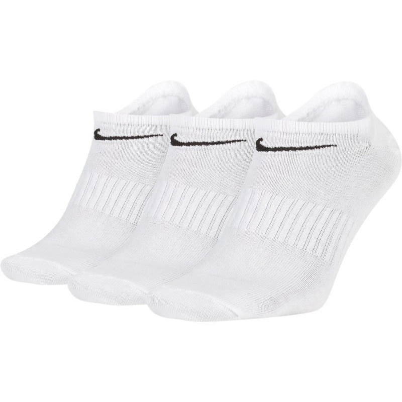 Nike calcetines pinkies en pack de 3 pares en blanco