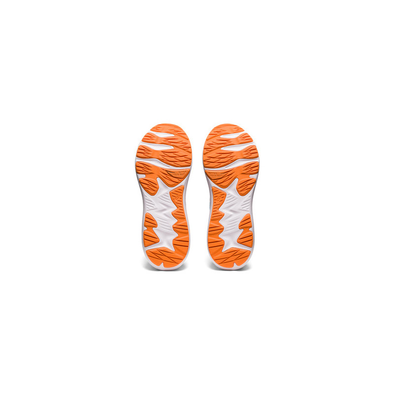Asics Jolt 4 Gs en color azul y naranja para niño