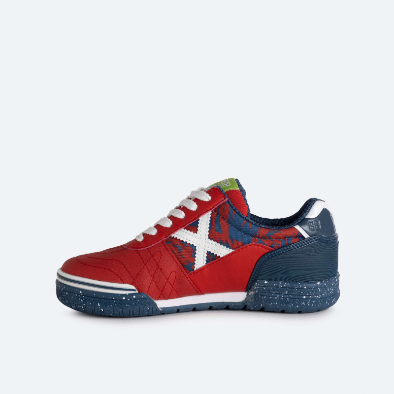 Munich G-3 kid indoor 360 en rojo y marino del 33 al 38