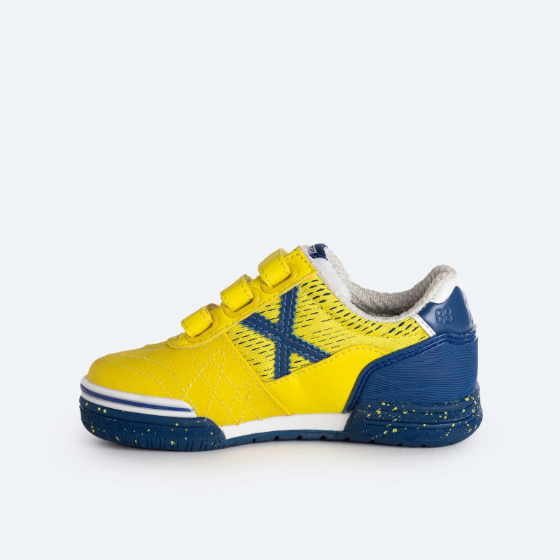 Munich G-3 kid velcro indoor 362 yellow/navy