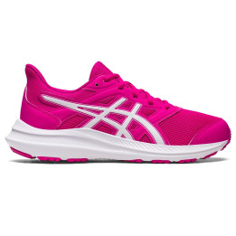 Asics Jolt 4 gs para niña en color rosa y blanco