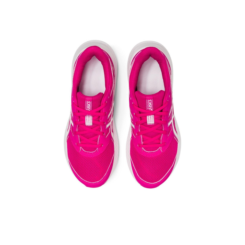 Asics Jolt 4 gs para niña en color rosa y blanco