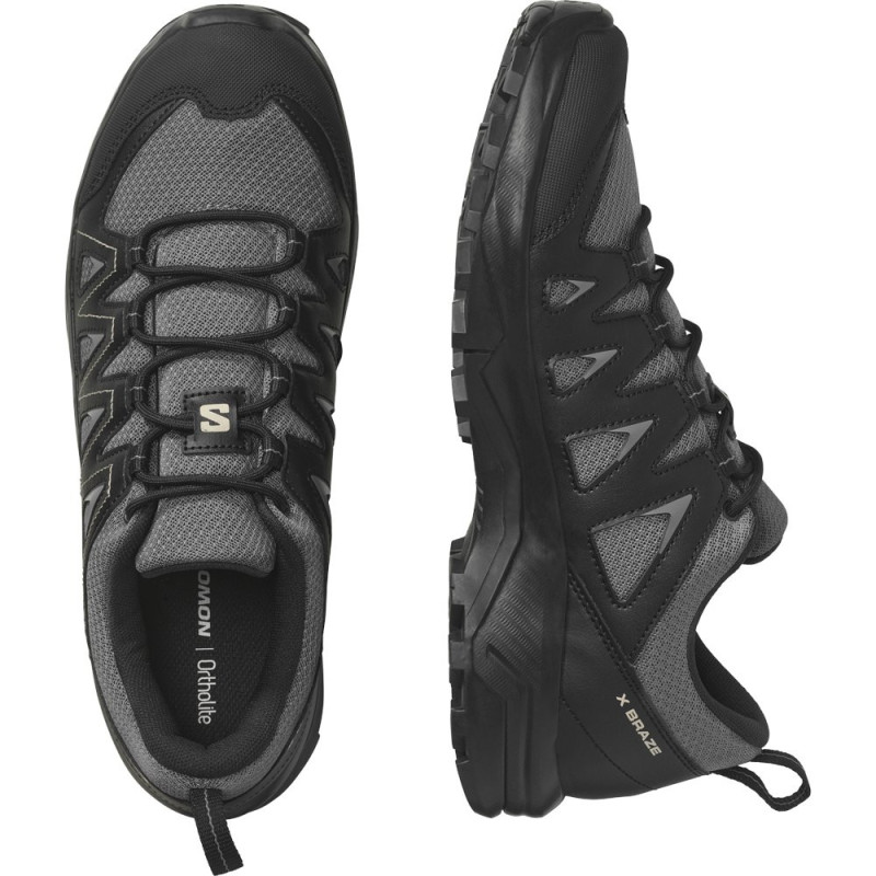 Salomon X braze M sin gore-tex en color gris