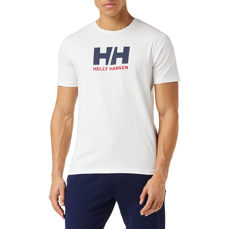 helly hansen camiseta blanca hombre