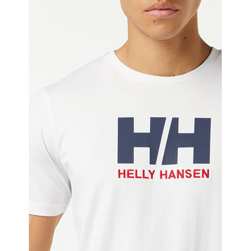 helly hansen camiseta blanca hombre