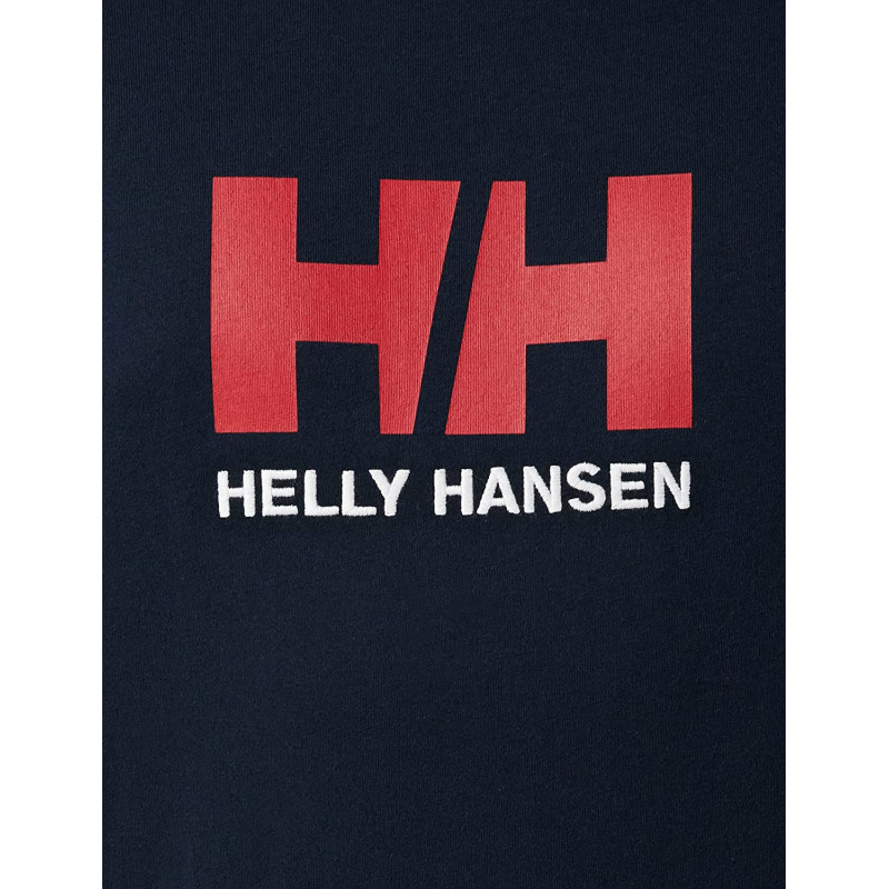Camiseta helly hansen navy-red para hombre