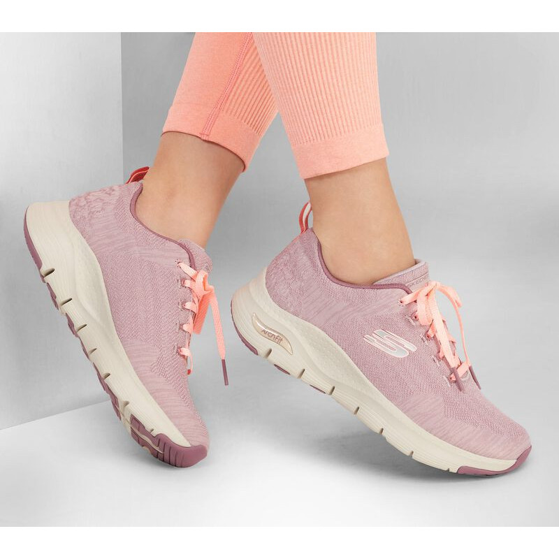 Skechers Arch fit-comfy wave Mauve