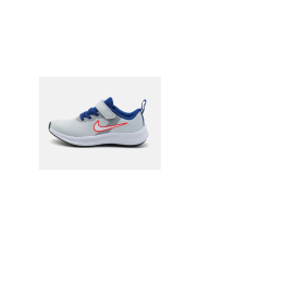 Nike star runner 3 (psv) con elástico y velcro en gris y azul