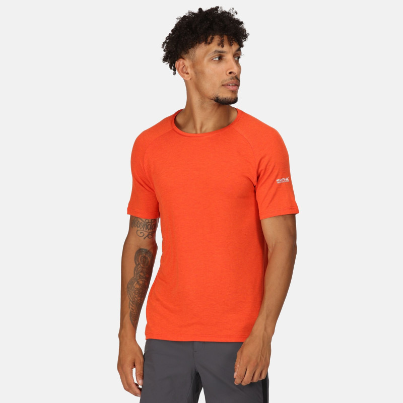 Camiseta técnica Regatta ambulo en naranja