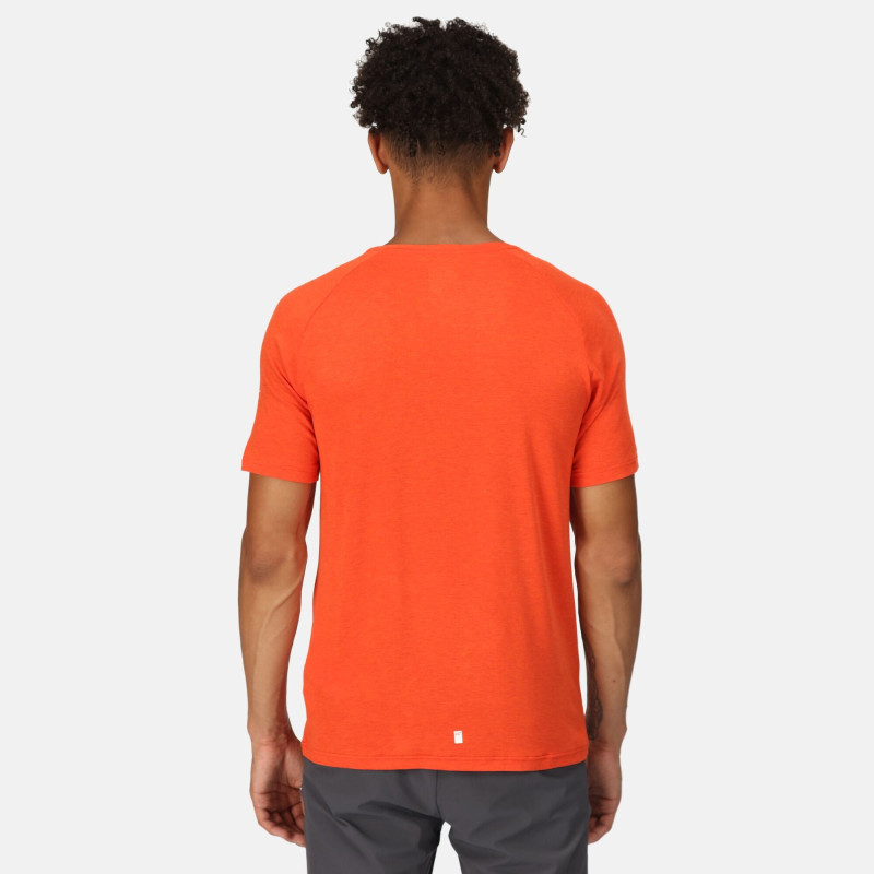 Camiseta técnica Regatta ambulo en naranja