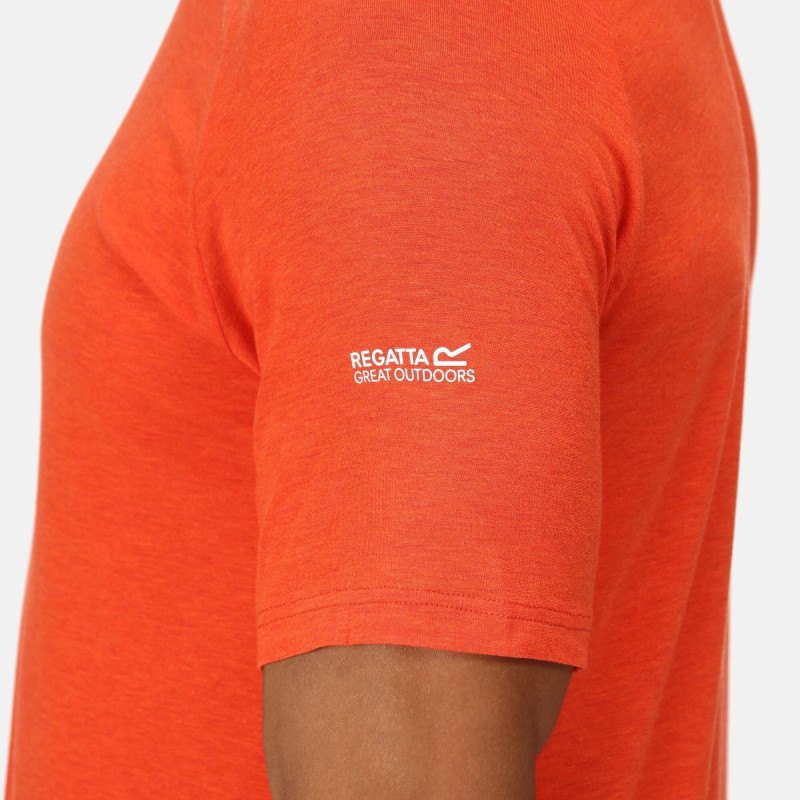 Camiseta técnica Regatta ambulo en naranja