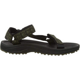 Sandalia Teva M winsted para hombre en negro y verde oliva
