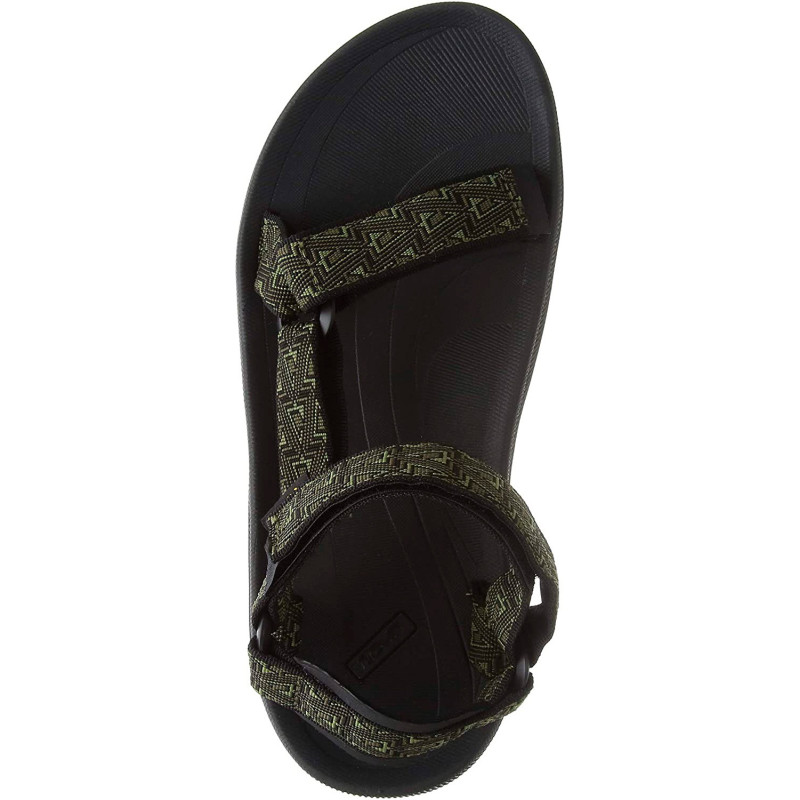 Sandalia Teva M winsted para hombre en negro y verde oliva