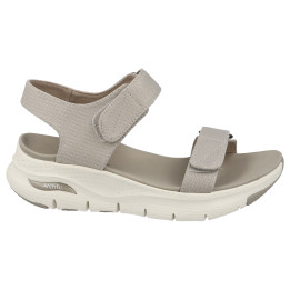 sandalias skechers  arch fit touristy en beige