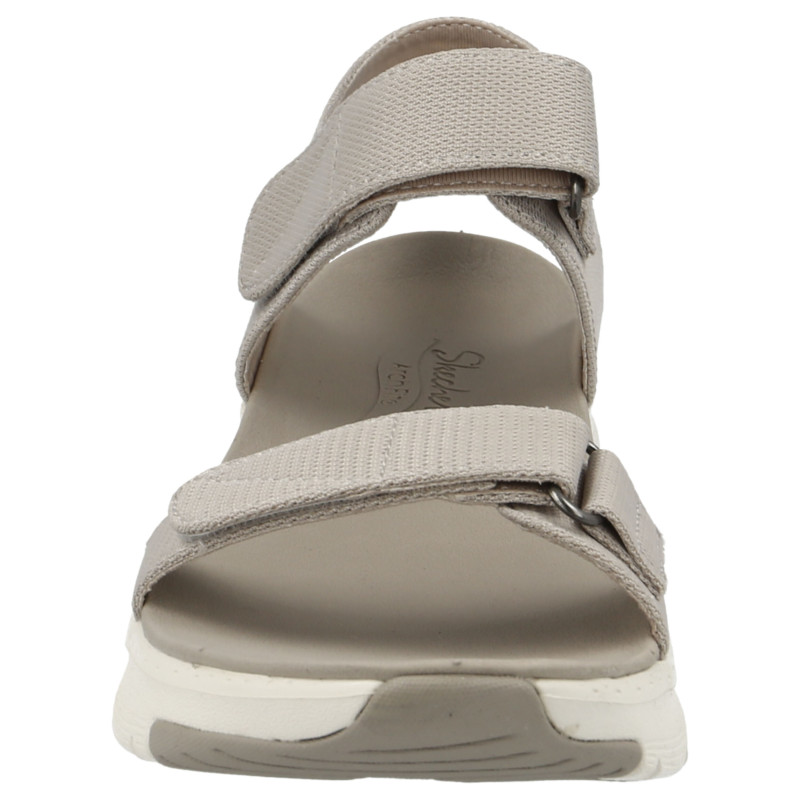 sandalias skechers  arch fit touristy en beige