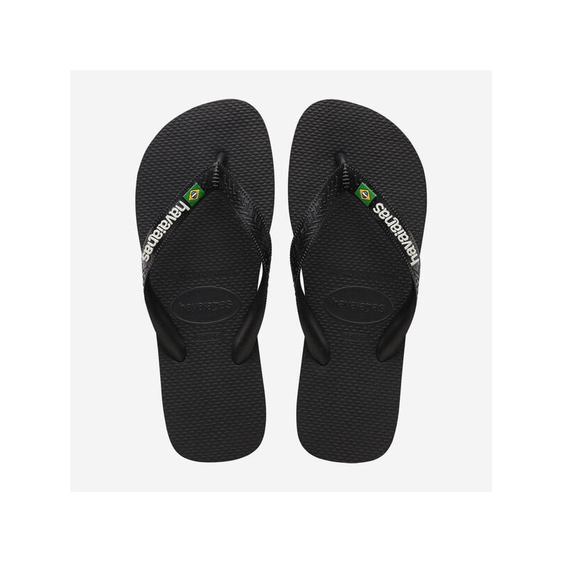 havaiana brasil logo black/black