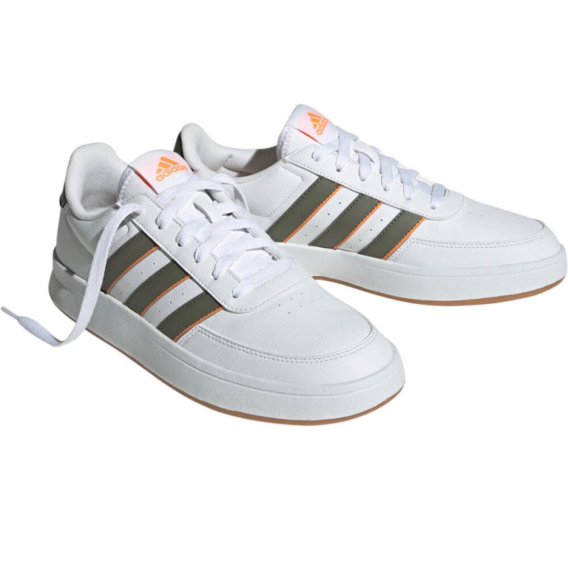 Adidas breaknet 2.0 white olive-orange