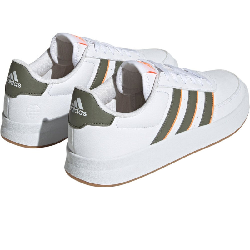 Adidas breaknet 2.0 white olive-orange
