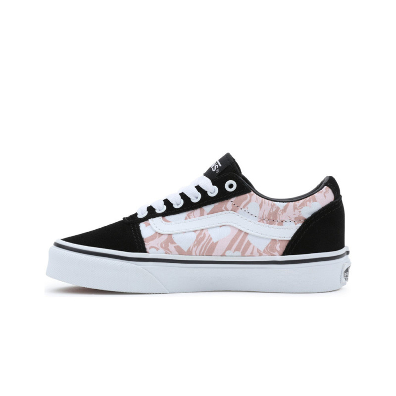 Vans ward marble hearts pink