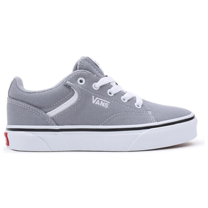 Vans seldan canva gris y blanca