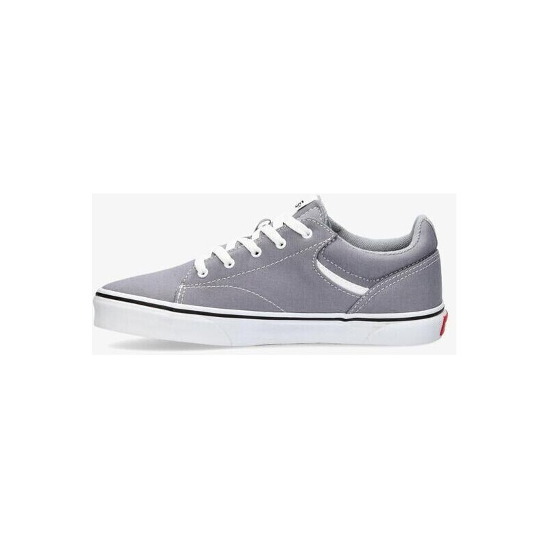 Vans seldan canva gris y blanca