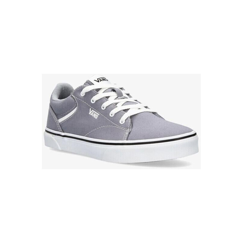 Vans seldan canva gris y blanca