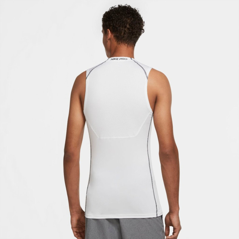 Nike pro dri-fit men´s tight fit si white