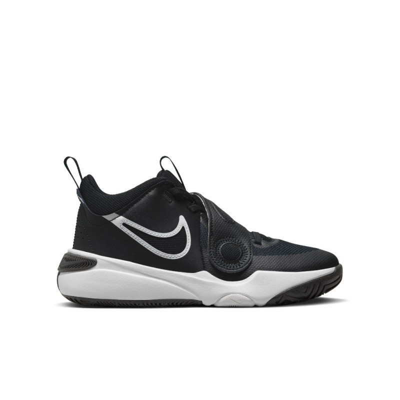 Nike team hustle D11 (gs) black/white