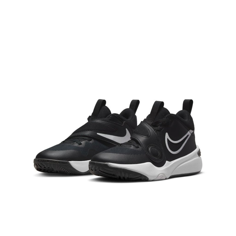 Nike team hustle D11 (gs) black/white