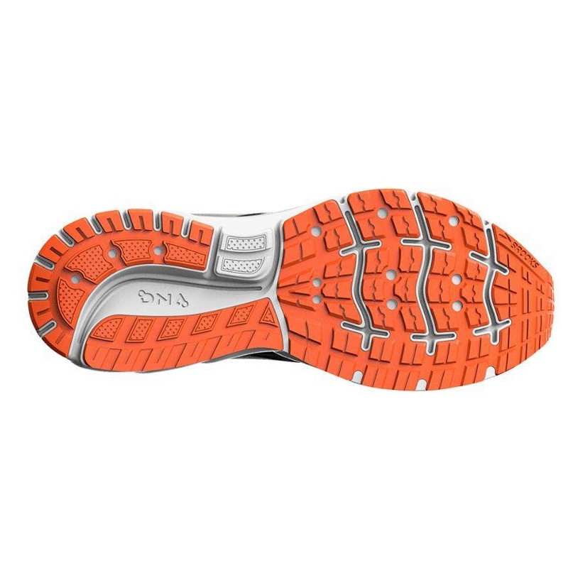 Brooks trace 2 black/hawaiian ocean/orange