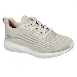 Skechers Bobs  Squad con memory foarm en crudo máxima comodidad