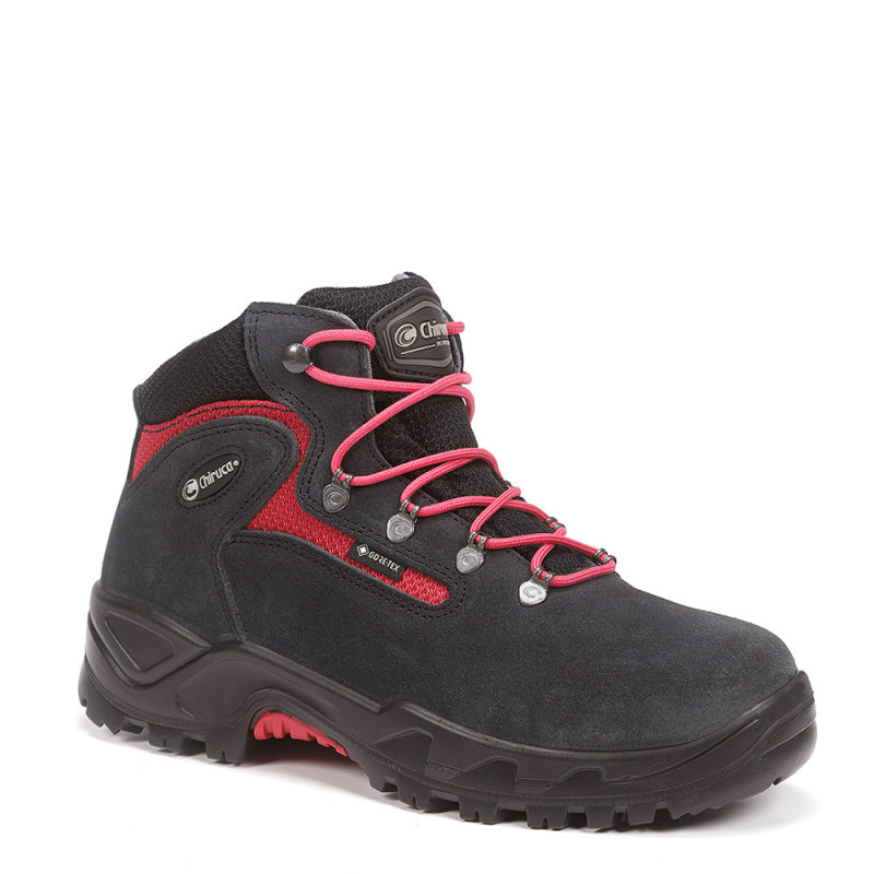 Chiruca massana 08 gore-tex black/rojo