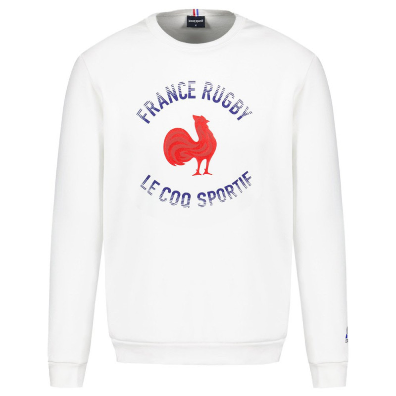 Le coq sportif FFR fanwear crew sweat nº1 new optical