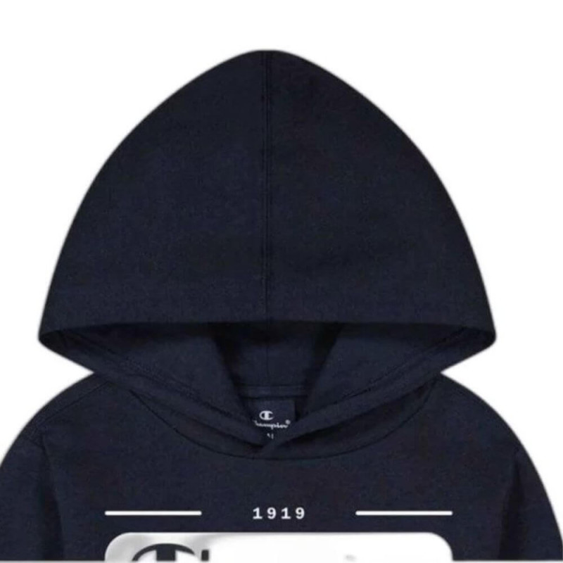 Champion hooded sweatshirt JR. navy/white-red