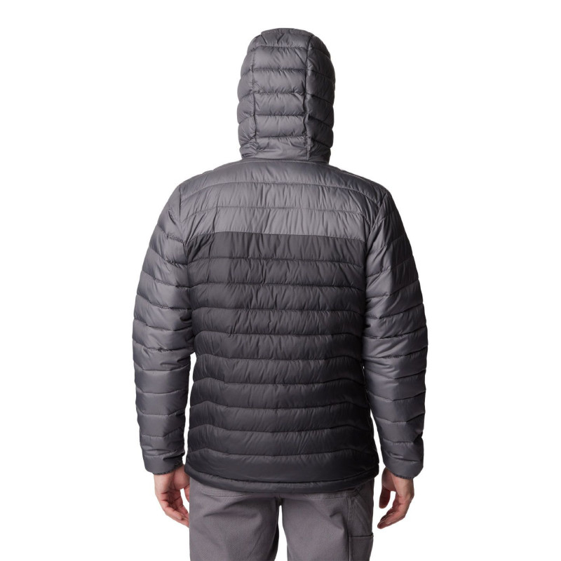 Columbia powder lite hooded jacket Shark, City Grey
