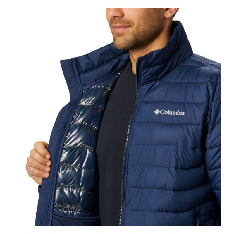 Columbia powder lite jacket collegiate navy