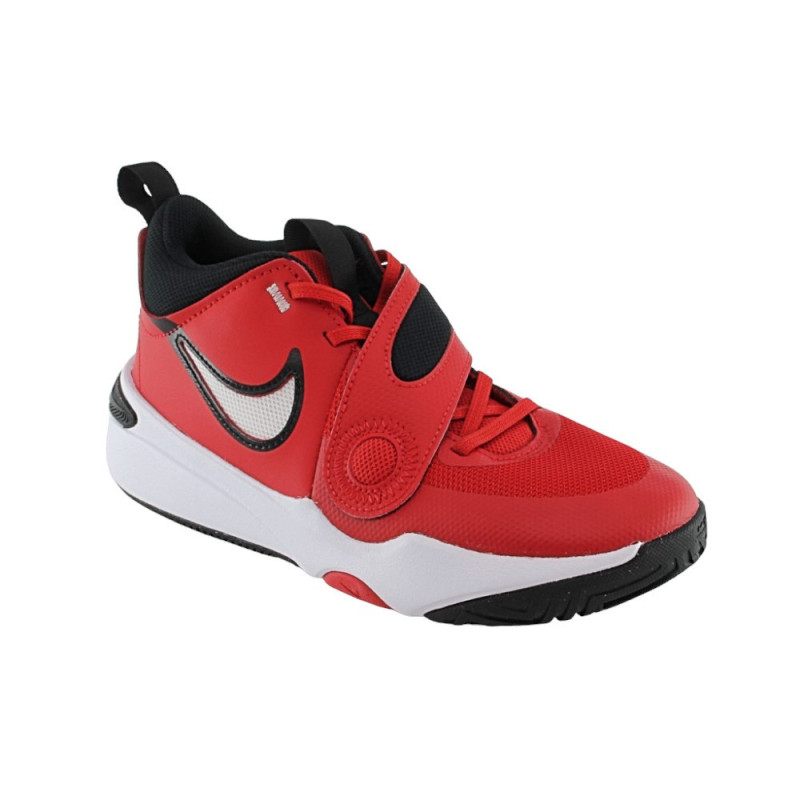 Nike team hustle D11 (Gs) university red/black-white