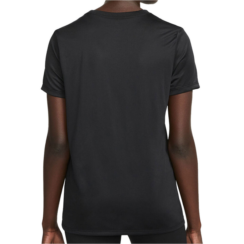 Nike women´s nk df tee rlgd lbr c/o black