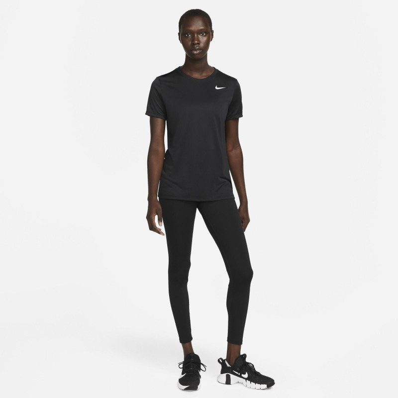 Nike women´s nk df tee rlgd lbr c/o black