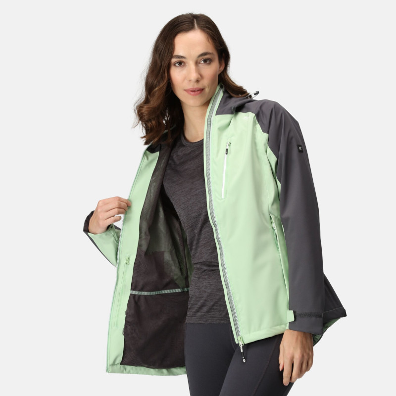 Regatta W Birchdale Wpr. Quiet Green Seal Grey