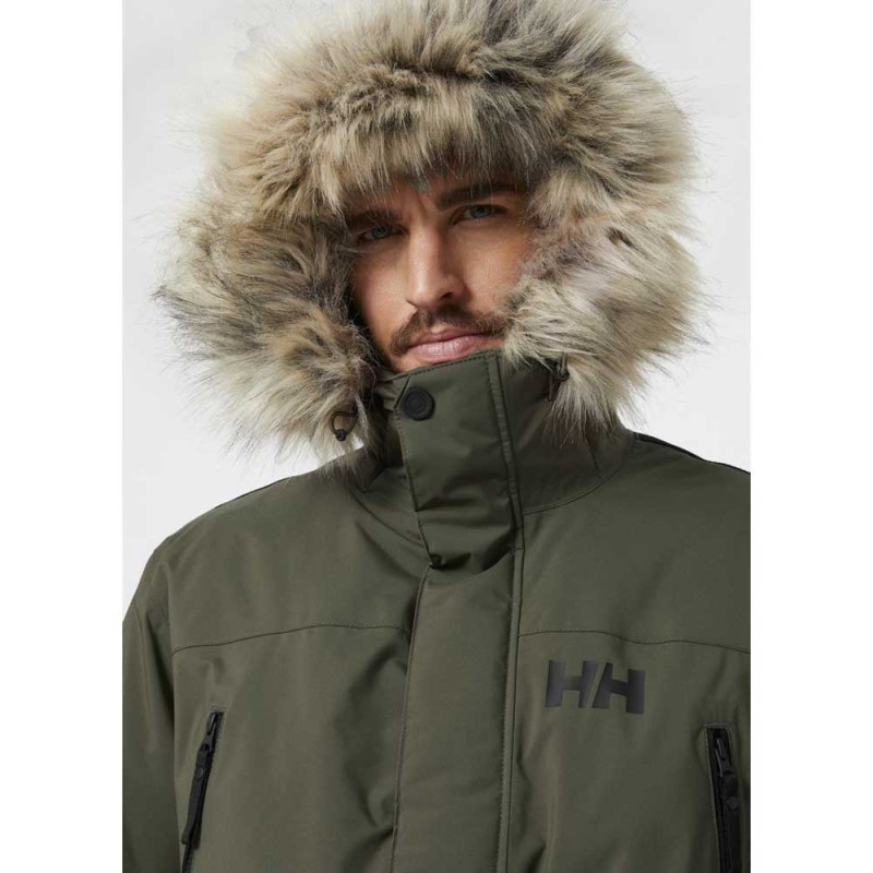 Helly hansen reine parka utility green