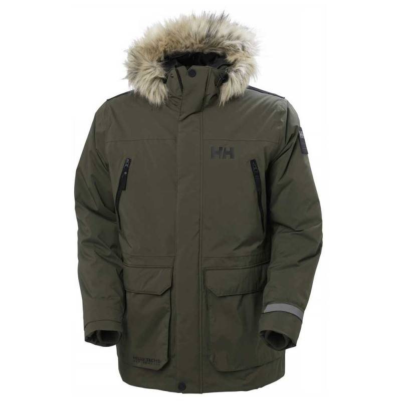 Helly hansen reine parka utility green