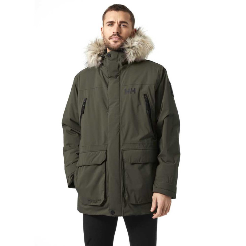 Helly hansen reine parka utility green