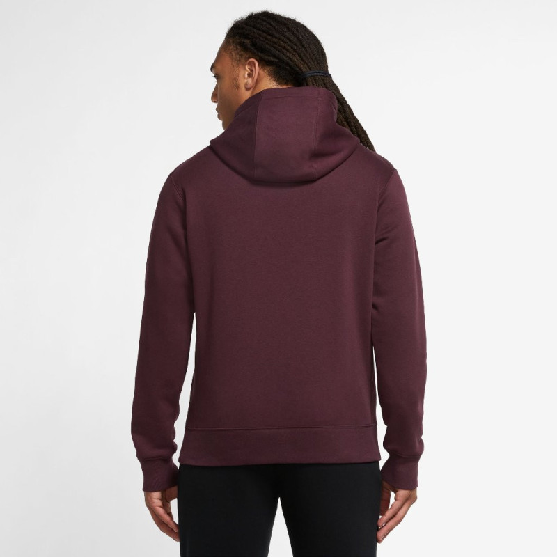 Nike Sportswear Club Fleece hoddy Pullover burgundy